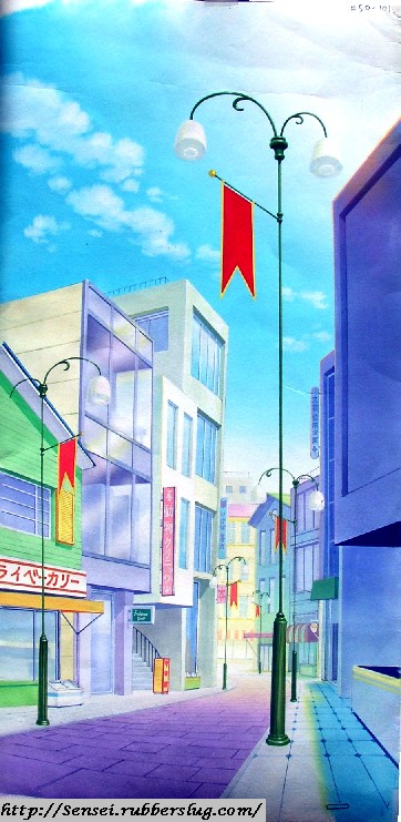 [Card Captor Sakura] Sakura’s world - Tomoeda town Tomoedadowntown